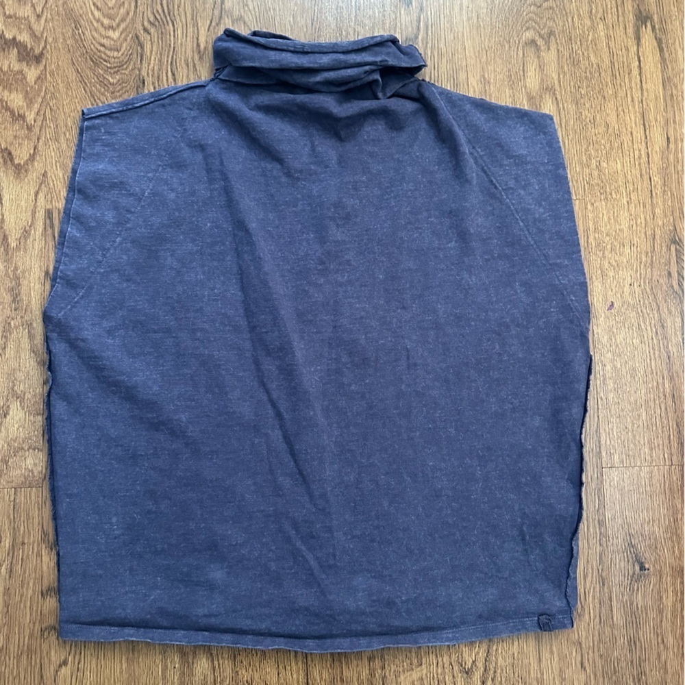 We The Free Dark blue Turtleneck Top Size XL cotton oversized